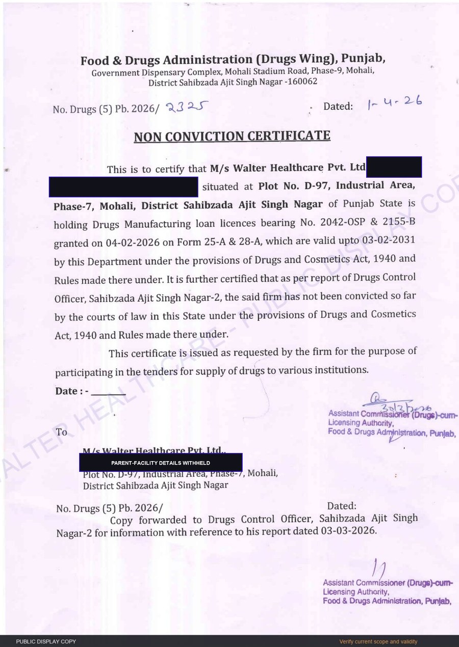 Preview of Non-Conviction Certificate · Unit II