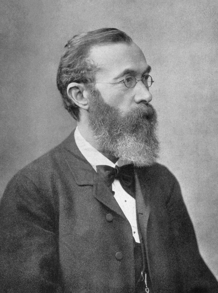 Black-and-white portrait of Wilhelm Wundt