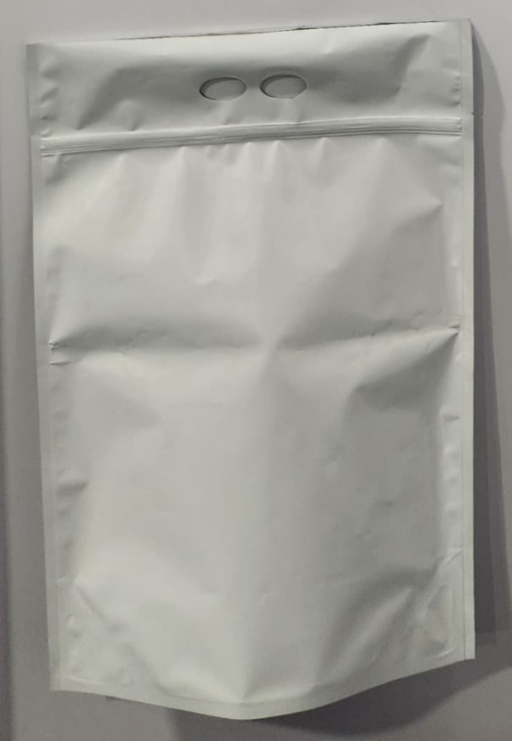 Carry-handle pouch sample from the packaging guide