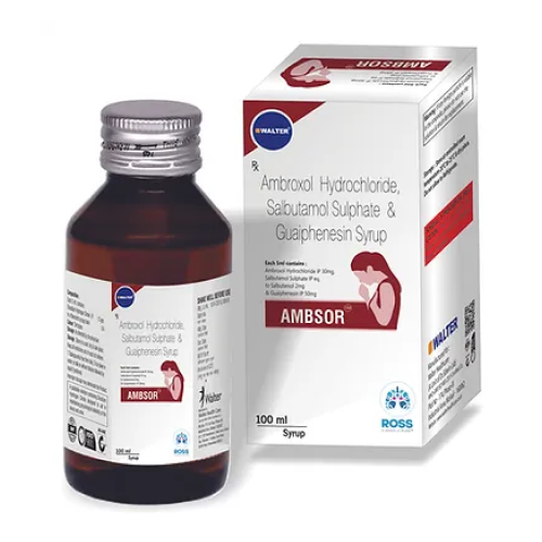 ambroxol hydrochloride salbutamol sulphate guaiphenesin syrup